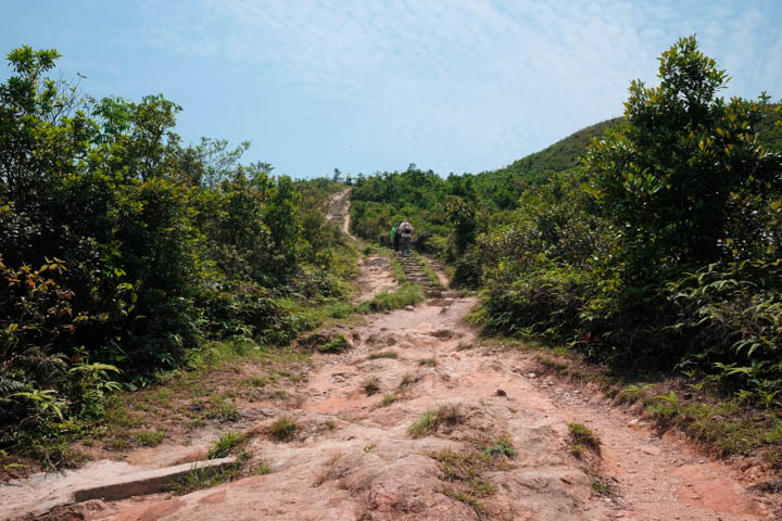 First climb to Ngau Yi Shek Shan